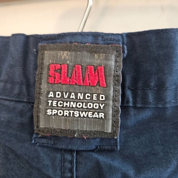 SLAM Advanced Technology Sportswear Active Board Shorts Navy Men's Size 3XL - Picture 3 of 14
